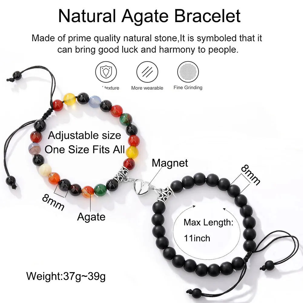 Lovers Magnetic Bracelet Set